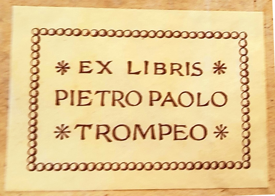 Exlibris Trompeo